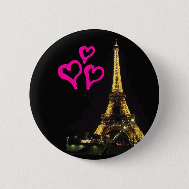 Eiffel Tower Button (Front)