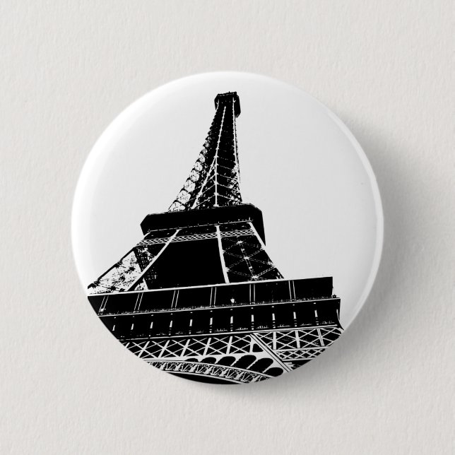 Eiffel Tower Button (Front)