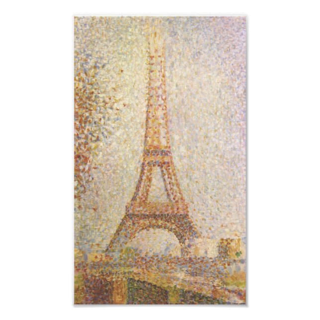 Eiffel Tower by Georges Seurat Photo Print (Front)