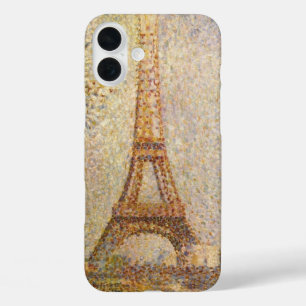 Eiffel Tower by Georges Seurat, Vintage Fine Art iPhone 16 Plus Case