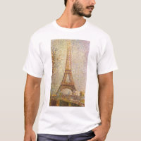 Eiffel Tower by Georges Seurat, Vintage Fine Art