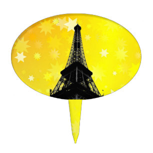 Eiffel Tower Cake Topper