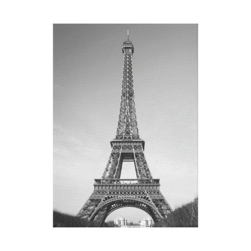Eiffel Tower Canvas Print | Zazzle
