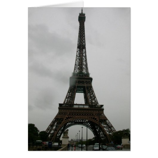 Eiffel Tower Card (Front)