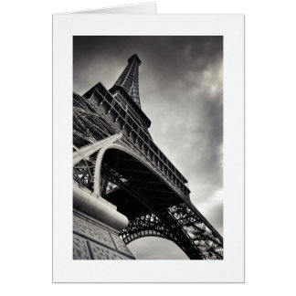 Eiffel tower card