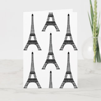 Eiffel Tower Card