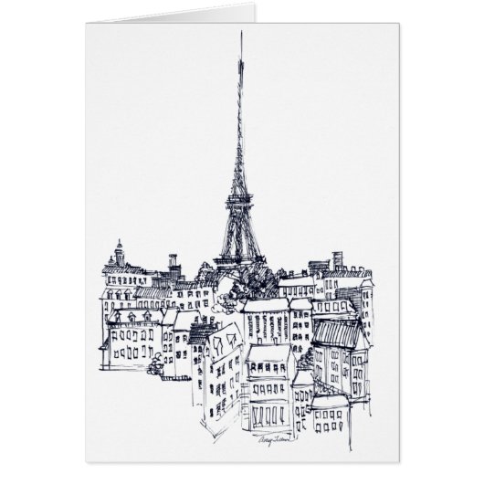 Eiffel Tower Cards (Front)