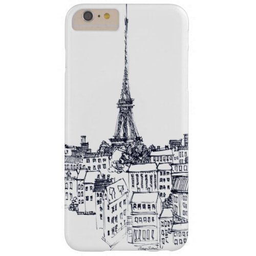 Eiffel Tower Barely There iPhone 6 Plus Case