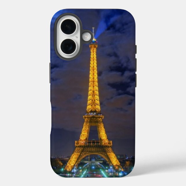 Eiffel Tower Case-Mate iPhone Case (Back)