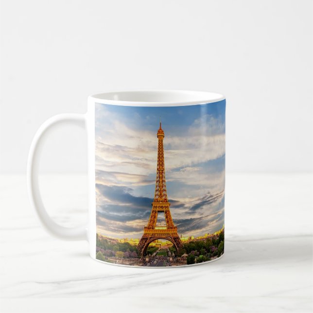Eiffel tower coffee mug (Left)