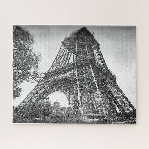 Eiffel Tower Construction Puzzle