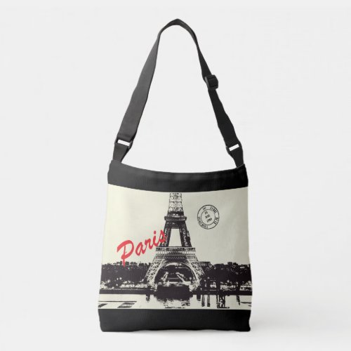 Eiffel Tower Crossbody Bag
