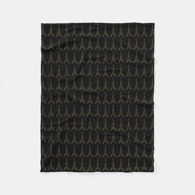 Eiffel Tower  Fleece Blanket (Front)