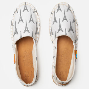 Eiffel Tower France Espadrilles