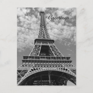 Eiffel tower France Postcard