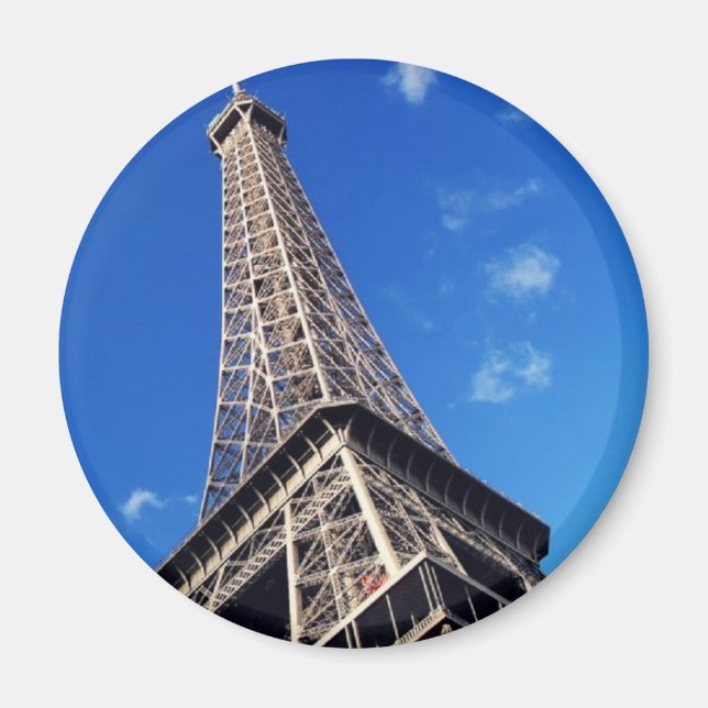 Eiffel Tower France Travel Photography Magnet (Front)