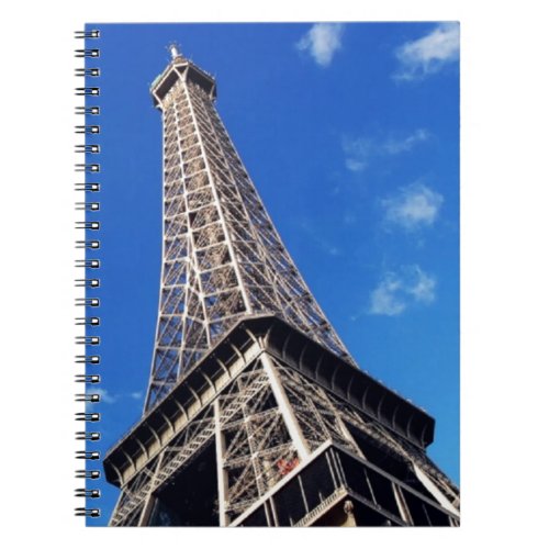 Eiffel Tower France Travel Photography Notebook