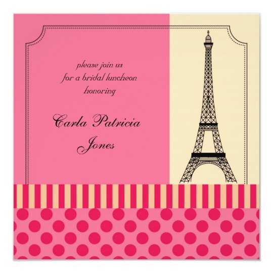 eiffel tower wedding shower invitations eiffel tower bridal shower invitation zazzle eiffel tower wedding shower invitations eiffel tower bridal shower invitation zazzle
