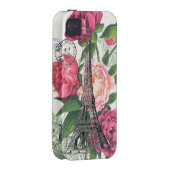Eiffel Tower French Roses Case (Back/Right)