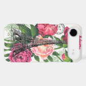 Eiffel Tower French Roses Case (Back (Horizontal))