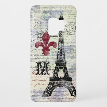 Eiffel Tower French Samsung Galaxy Case by kathysprettythings at Zazzle