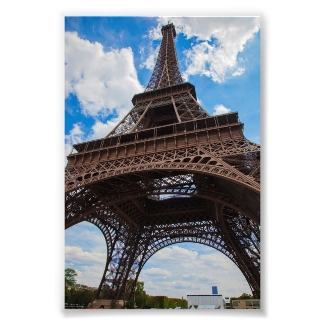 Eiffel Tower from Below Photo Print (Front)