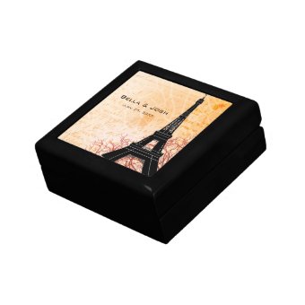 Eiffel Tower Gift Box | Zazzle