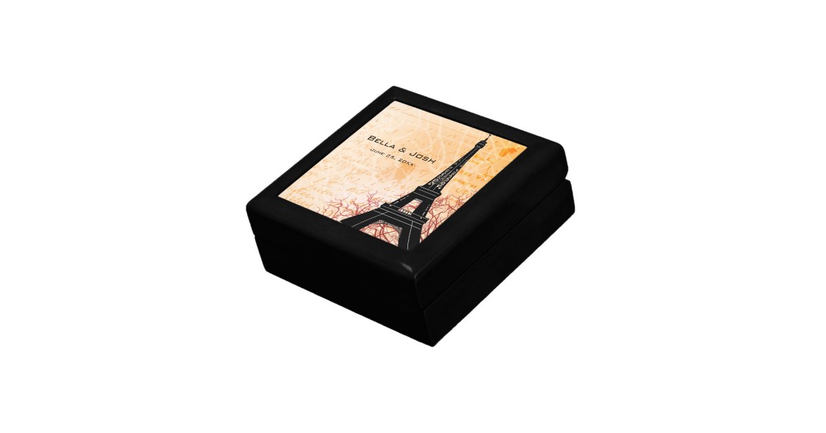Eiffel Tower Gift Box | Zazzle