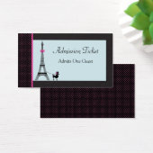 Eiffel Tower Girl Admission Ticket (Desk)