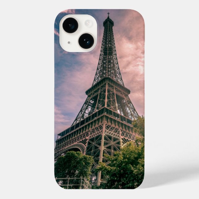 Eiffel Tower in Paris, France  Case-Mate iPhone Case (Back)