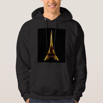 Eiffel Tower In Paris France Hoodie by Aurora_Lux_Designs at Zazzle