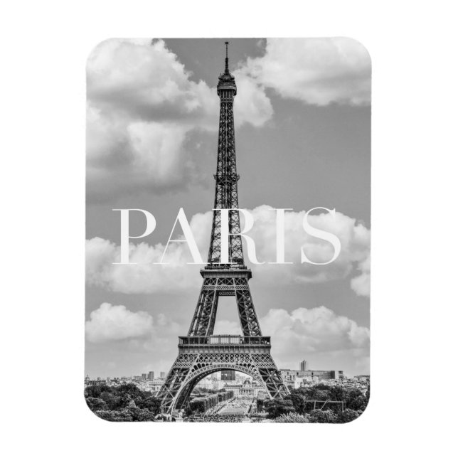 Eiffel Tower in Paris, France Magnet (Vertical)