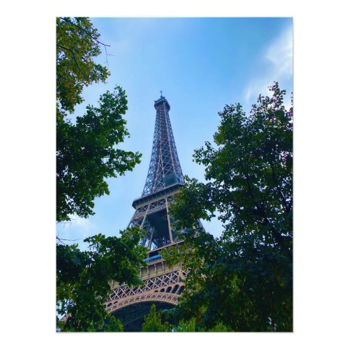 Eiffel Tower in Paris France Photo Print