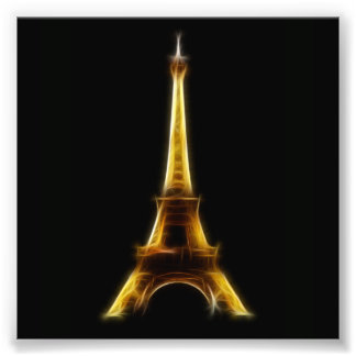 Eiffel Tower in Paris France Photo Print