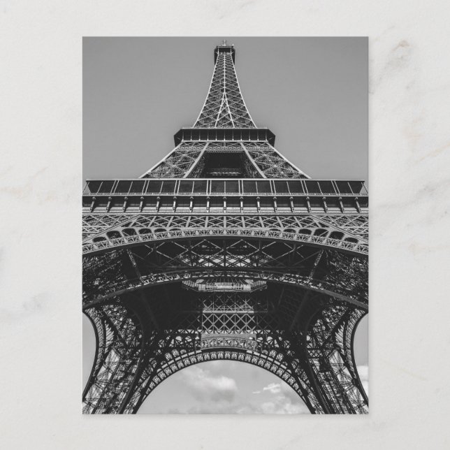Eiffel Tower in Paris France Postcard (Front)