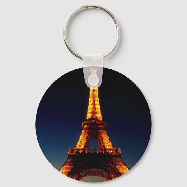 Eiffel tower in Paris Keychain (Front)