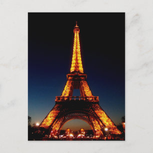 Eiffel tower in Paris Postcard