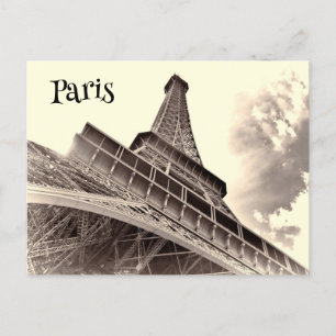 Eiffel Tower in Paris Postcard
