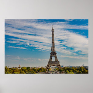 Eiffel tower in Paris Poster
