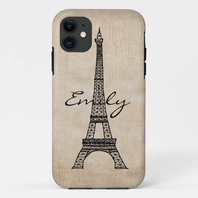 Eiffel Tower iPhone 5 Case (Back)