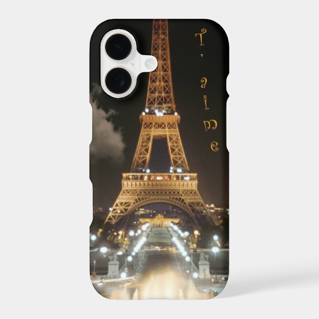 Eiffel Tower. Iphone Case (Back)