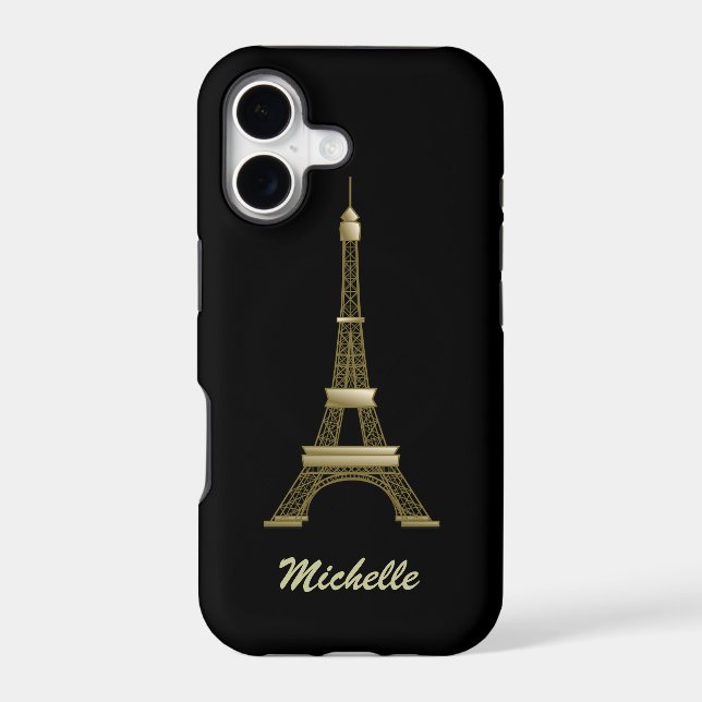 Eiffel Tower Iphone Case (Back)