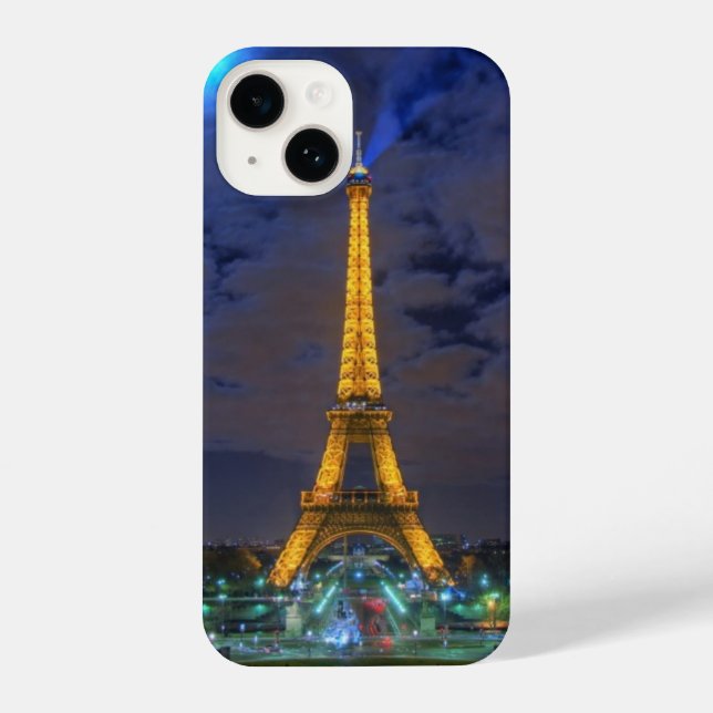 Eiffel Tower iPhone Case (Back)