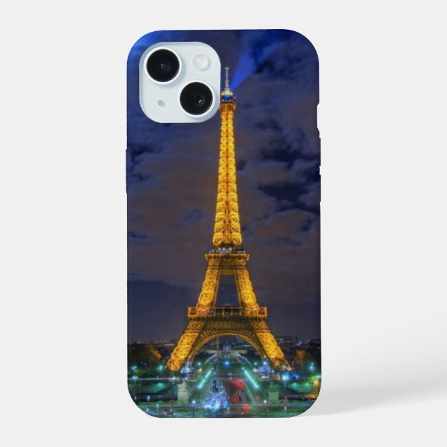 Eiffel Tower Iphone Case (Back)