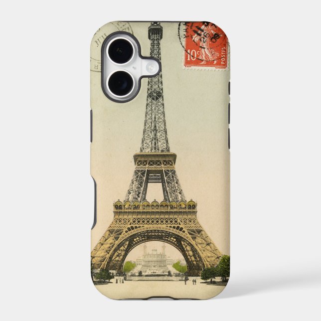 Eiffel Tower Iphone Case (Back)
