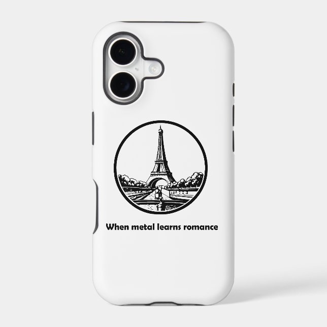 Eiffel Tower  Iphone Case (Back)