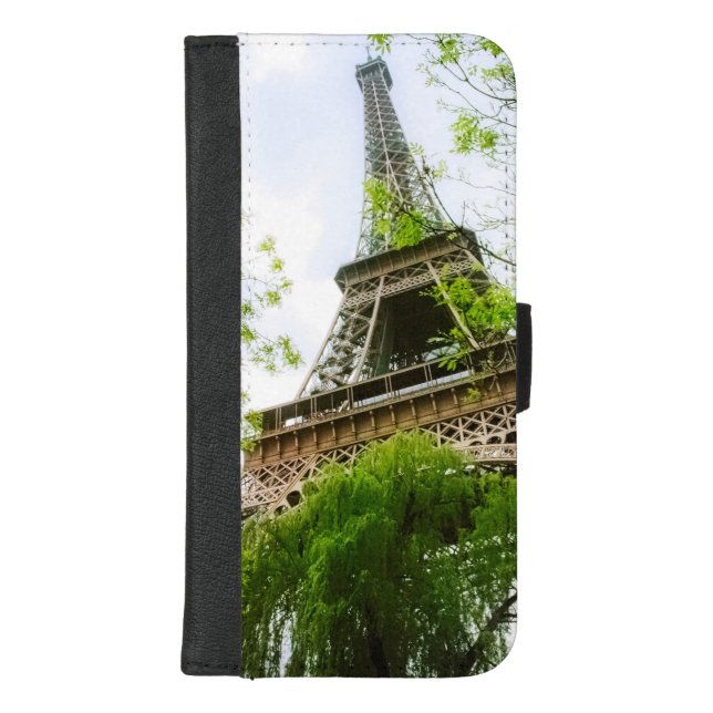Eiffel Tower iPhone Wallet Case (Front)