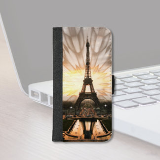 Eiffel Tower iPhone Wallet Case