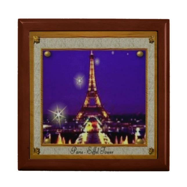 Eiffel Tower Jewelry Box (Front)