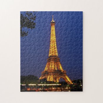 Eiffel Tower Jigsaw Puzzle by zzl_157558655514628 at Zazzle